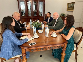 On the meeting with the Director of the Institute of Biology of the Southern Seas