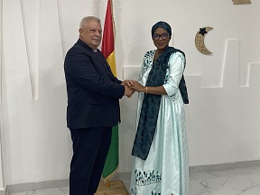 On the meeting with H.E. Ms. Diaka Sidibé, Minister of Trade, Industry and Small and Medium-sized Enterprises of the Republic of Guinea