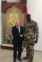 On the meeting of H.E.Mr Vadim RAZUMOVSKIY with Colonel Mamady DOUMBOUYA On the meeting of H.E.Mr Vadim RAZUMOVSKIY with Colonel Mamady DOUMBOUYA