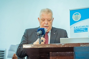Discours de S.E.M. Alexey V. Popov, Ambassadeur de Russie à Conakry, au KAUGMUN-2025 à l’Université de Koffi Annan de Guinée