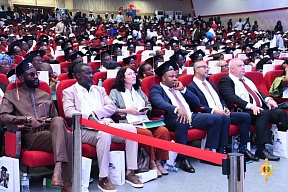 H.E.Mr. Alexey V. POPOV, Ambassador of Russia in Guinea, participated in the opening ceremony of the 4th Guinean Student Forum