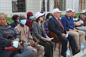 Sur le championnat national de sambo de plage en Guinée