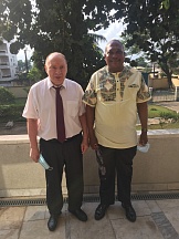 S.E.M. Vadim RAZUMOVSKIY a reçu S.E.M. Solomon Lakoa MOLLO, Ambassadeur de l'Afrique du Sud