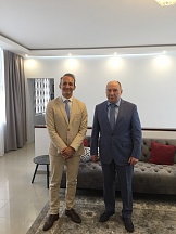 S.E.M. Vadim RAZUMOVSKIY a reçu M. Vincent MARTIN, le Coordonnateur Résident de l'ONU en Guinée