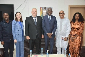Sur la rencontre avec le Ministre guinéen de la Santé et de l'Hygiène Publique