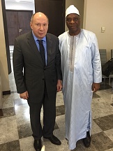 On the participation of H.E.Mr. Vadim RAZUMOVSKIY in the donation ceremony between the UNDP and the MFA of Guinea On the participation of H.E.Mr. Vadim RAZUMOVSKIY in the donation ceremony between the UNDP and the MFA of Guinea