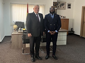 H.E.Mr. Alexey V. POPOV, Russian Ambassador to Conakry, visited the Gamal Abdel Nasser University of Conakry