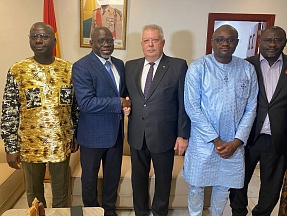 On the meeting with H.E. Mr. Mourana Soumah, Minister of Economy and Finance of Guinea