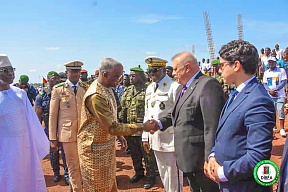 On participation in the festivities on the occasion of the 66th anniversary of the independence of Guinea