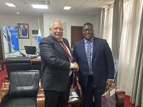 The Russian Ambassador held a meeting with the Chief of diplomacy of Sierra Leone