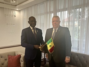 On the meeting with the Ambassador of Senegal to Guinea On the meeting with the Ambassador of Senegal to Guinea