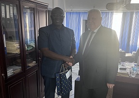 On the meeting with the Minister of Internal Affairs of Sierra Leone Major General Rtd. David T.O. TALUVA