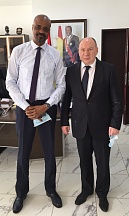 S.E.M. Vadim RAZUMOVSKIY a rencontré M. Albert Damantang CAMARA, Ministre de la Sécurité et de la Protection Cvile de la République de Guinée S.E.M. Vadim RAZUMOVSKIY a rencontré M. Albert Damantang CAMARA, Ministre de la Sécurité et de la Protection Cvile de la République de Guinée